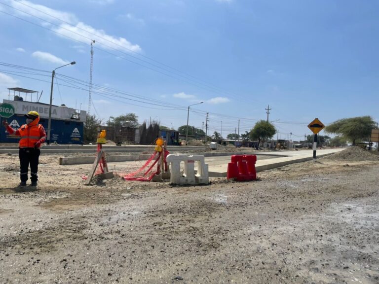 Sullana construcción de la carretera Turicarami-Jíbito registra un avance del 20 %