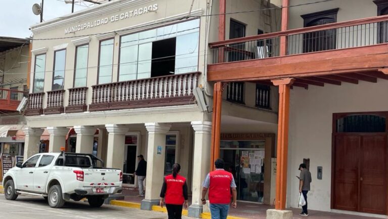 Catacaos Contraloría advierte que comuna distrital no cuenta con sistema de videovigilancia