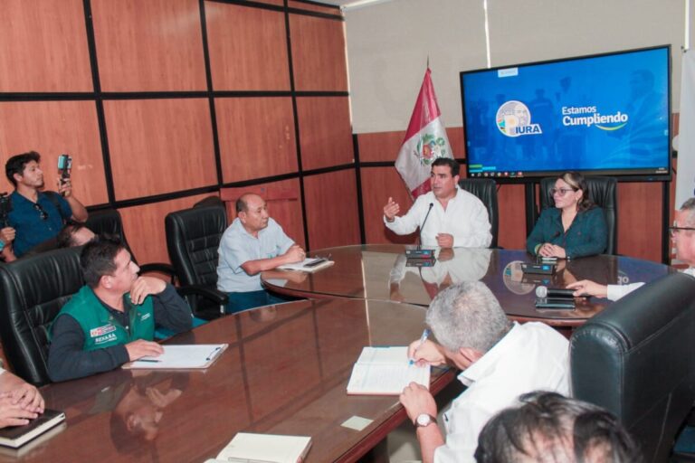 Gobierno Regional de Piura propone la creación de una mesa técnica para periodos de escasez de agua