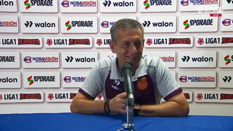 Horacio Melgarejo: “A partir de la agresividad futbolística que tuvo el rival, se nos escapó el partido”