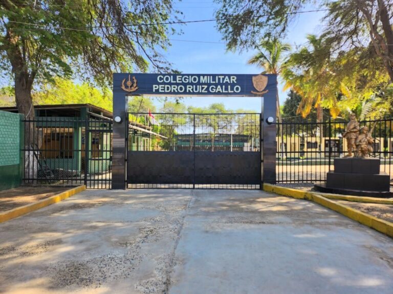 Impulsan modernización del Colegio Militar Pedro Ruiz Gallo