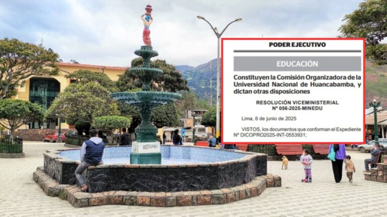 Ministerio de Educación designa a comisión organizadora de la Universidad Nacional de Huancabamba
