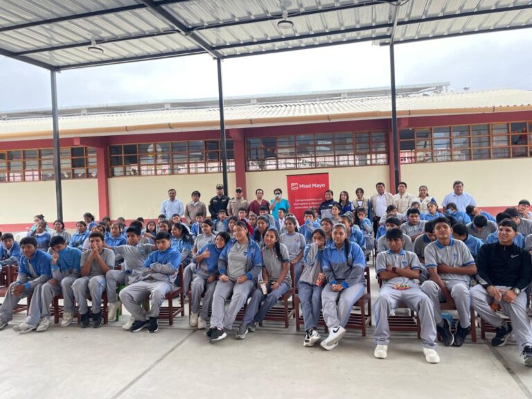 Miski Mayo promueve reflexión y valores en escolares de Bayóvar a través de jornada educativa