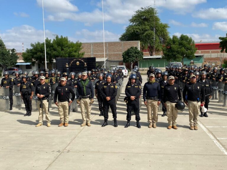 Fiestas Patrias: Más de 1 700 policías vigilarán Piura y Sullana durante el fin de semana largo