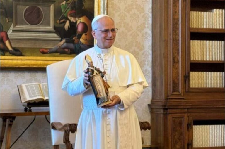 Papa León XVI llama a 'influencers' católicos a promover la paz en redes sociales