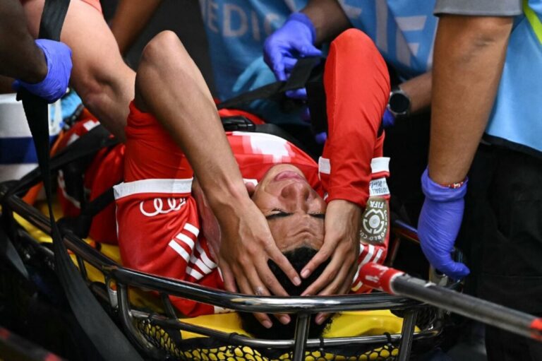 Jamal Musiala sufre fractura de peroné y estará fuera de las canchas varios meses