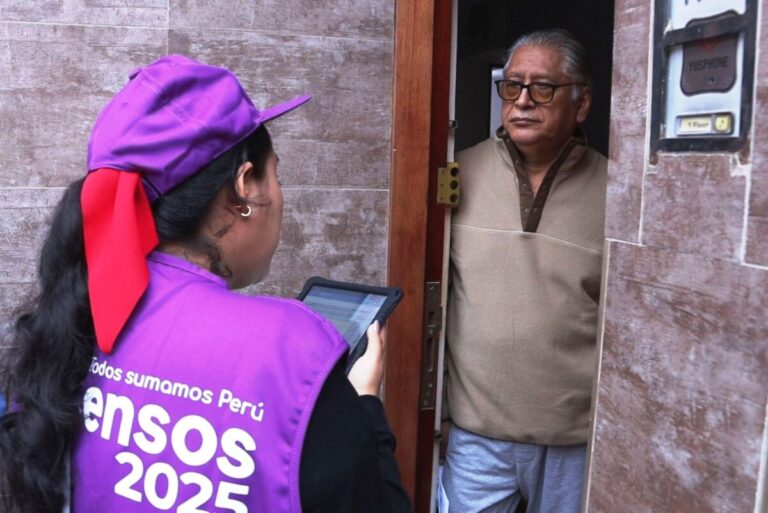 Censo Nacional 2025 comenzará el 4 de agosto con visitas digitales casa por casa
