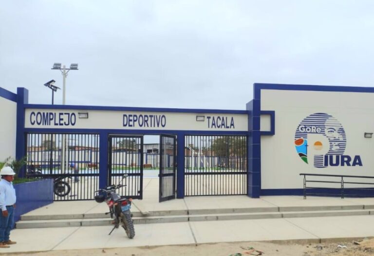 Piura: Culminan obras del polideportivo Tacalá en Castilla