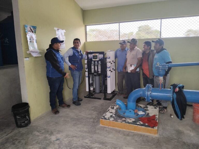 Sechura: nuevo sistema de agua potable beneficia a miles en Cristo Nos Valga