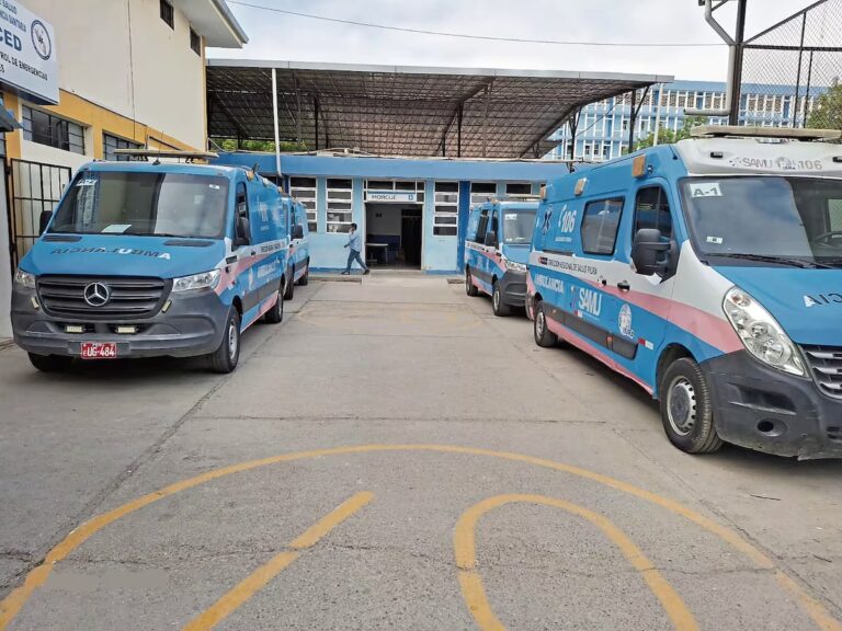 Ambulancias inoperativas en Piura dejan sin atención de emergencias a tres distritos