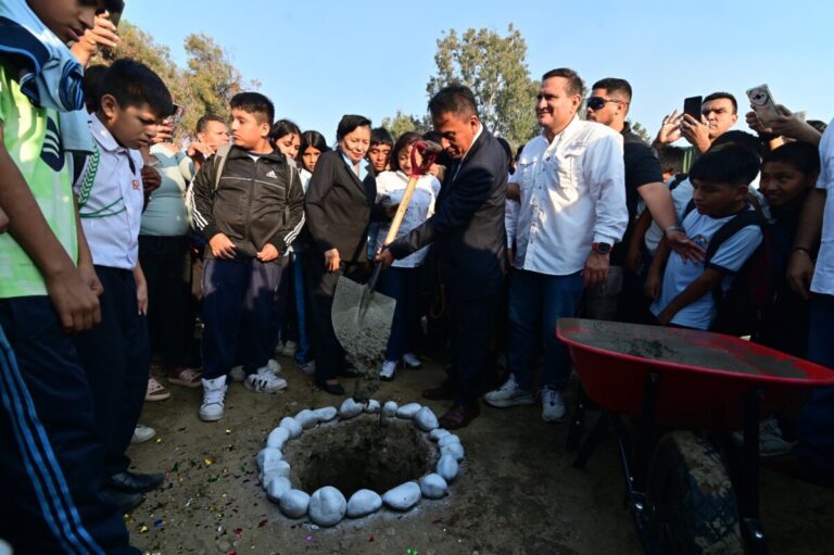 Veintiséis de Octubre: inicia la construcción de la I.E. Almirante Miguel Grau en beneficio de 950 estudiantes