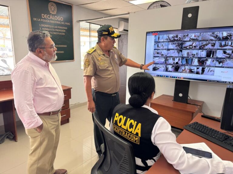 Camco Piura y PNP se reúnen para tratar aspectos de seguridad ciudadana