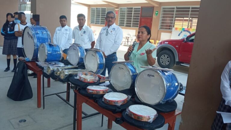 Gobierno Regional alista compra de instrumentos para bandas escolares en Piura
