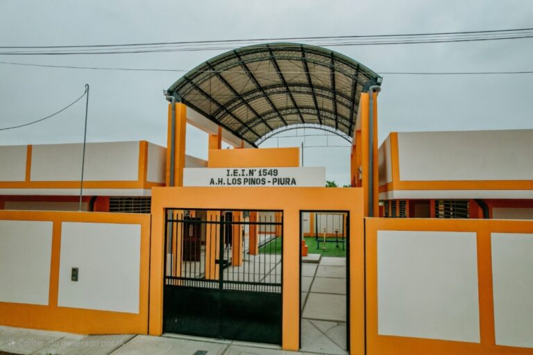Construyen nuevo colegio inicial en Piura con inversión de más de S/ 2.6 millones
