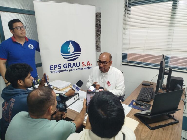 EPS Grau coordina con Juveco Las Dalias para el mejoramiento de los servicios de saneamiento.