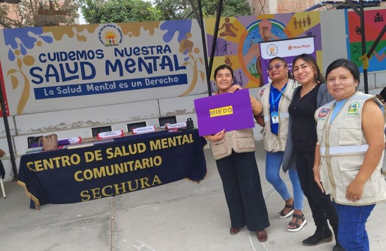 Sechura lanza programa “Punto de Apoyo” para fortalecer salud mental comunitaria