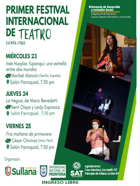 I Festival Internacional de Teatro en Sullana