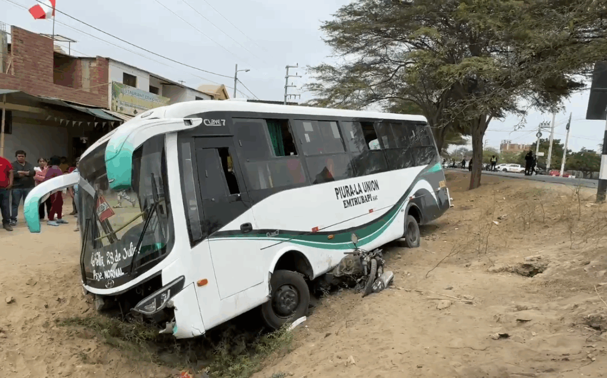 fatal accidente en la vía Piura–Catacaos