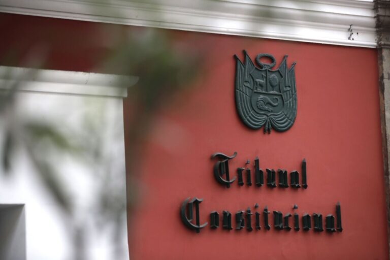Tribunal Constitucional respalda normas que fortalecen función policial en investigaciones