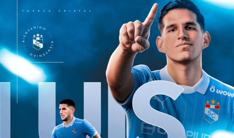 Luis Abram vuelve a Sporting Cristal y firma hasta 2028