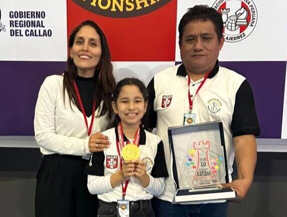 Niña piurana gana Panamericano de Ajedrez Sub-10 en histórica competencia