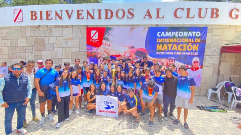 Club Berendson Piura se corona campeón de la XVIII Copa Internacional de Natación