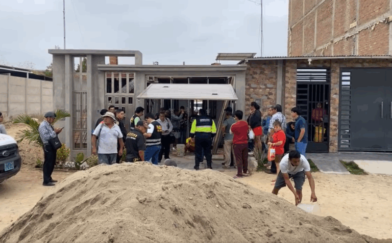Sullana: vigilante muere al caer en cisterna de una vivienda en construcción
