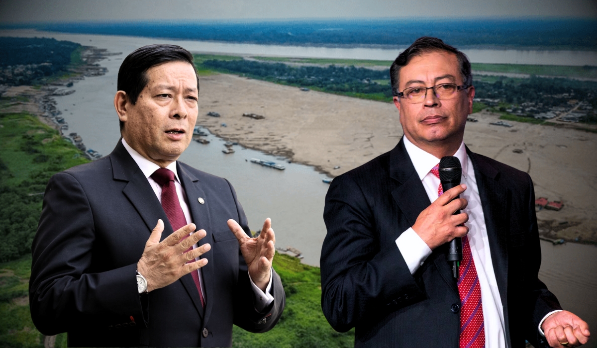 Premier Arana llega a Santa Rosa mientras Petro encabeza acto militar en Leticia