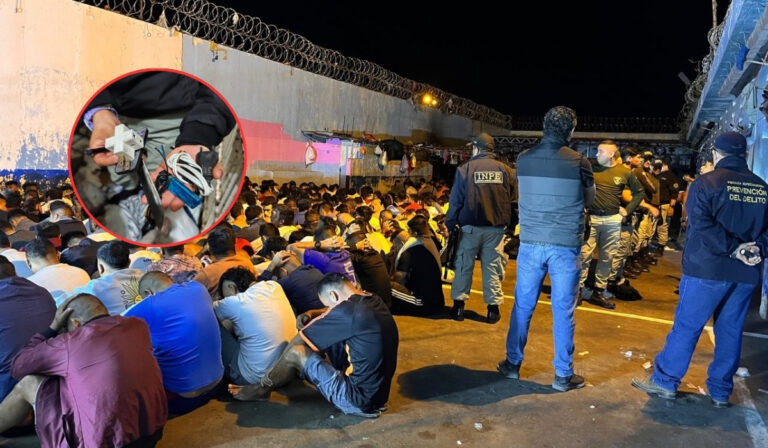 Fiscales y Policía incautan objetos prohibidos en penal de Piura
