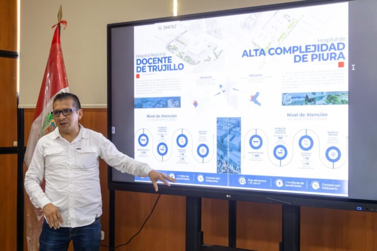 Avanza el proyecto del Hospital de Alta Complejidad en Piura tras reunión técnica