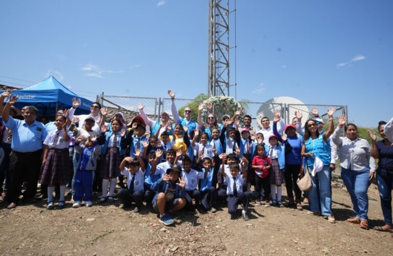 Integratel inaugura internet 4G en zona rural de Piura como parte de su compromiso de Canon por Cobertura