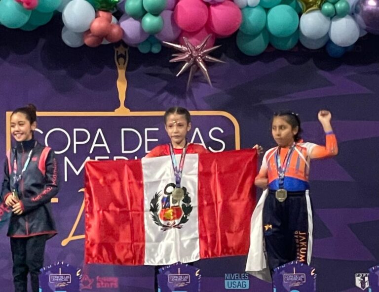 Piurana Damaris Calle se consagra como la mejor gimnasta artística en la Copa de Las Américas Lima 2025