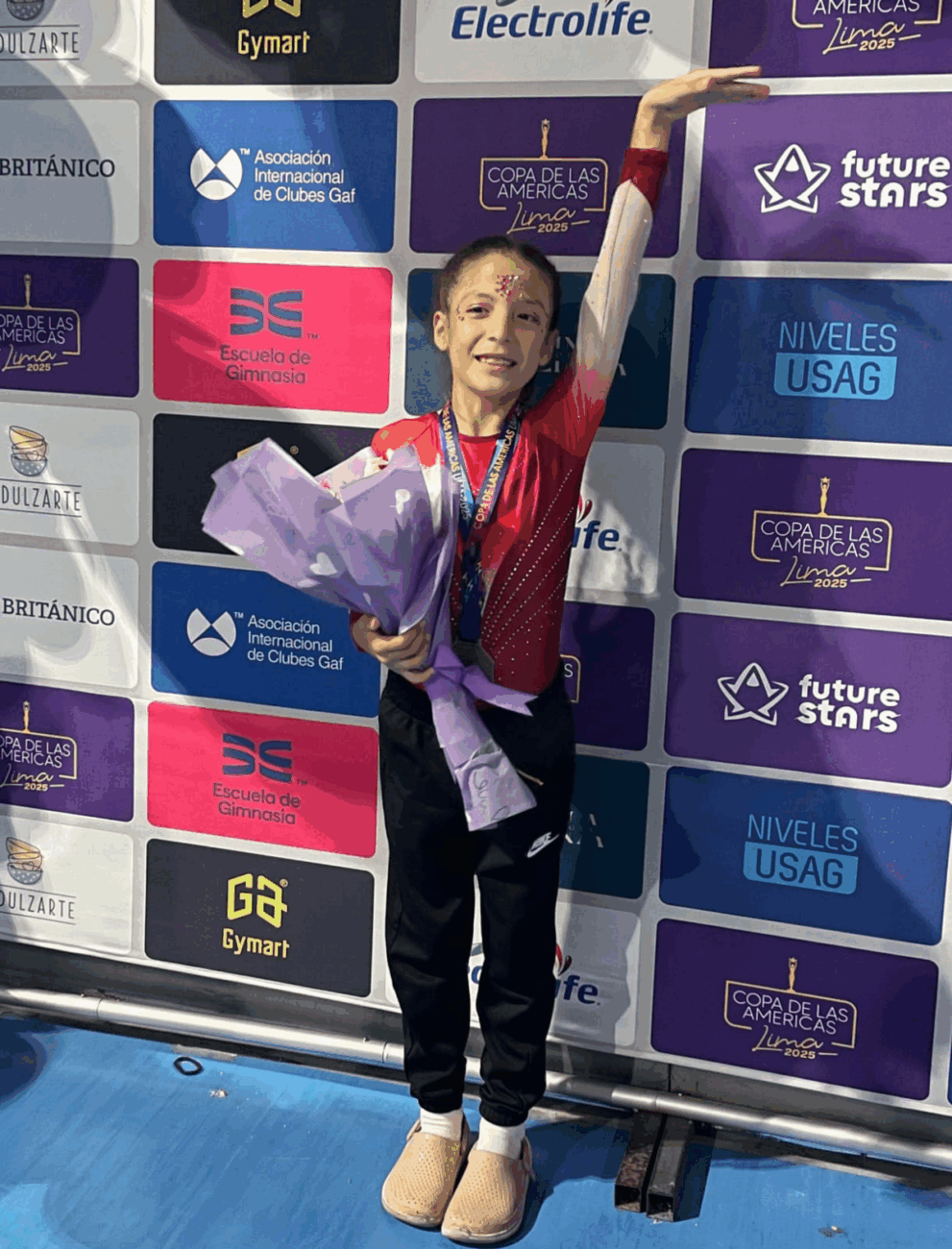 Piurana Damaris Calle se consagra como la mejor gimnasta artística en la Copa de Las Américas Lima 2025