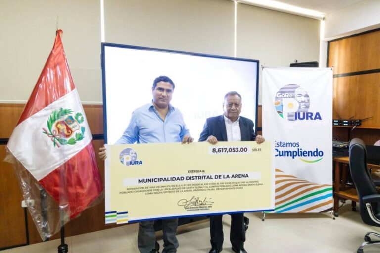 Gobierno Regional transfiere S/ 8.6 millones para mejorar carretera Loma Negra – Casagrande