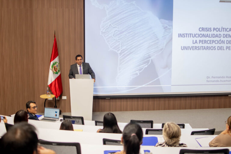 Estudio de la UDEP revela cómo perciben los universitarios peruanos la crisis política y la institucionalidad democrática