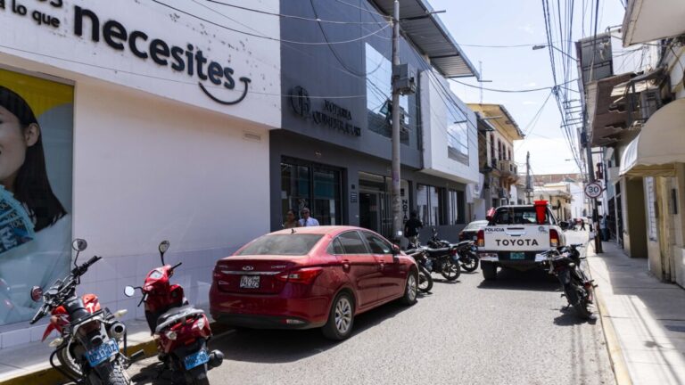 Hombre resulta herido tras violento asalto en el interior de una notaría del centro de Piura