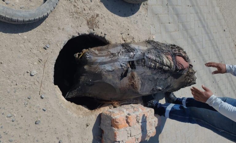 Sullana: Encuentran saco con basura en red de alcantarillado