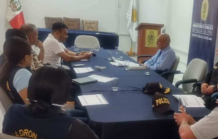 Fiscalía y Policía unen fuerzas contra crimen organizado en Sullana