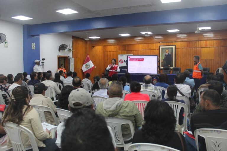 ANIN impulsa proyecto de drenaje pluvial en Paita Baja y Alta