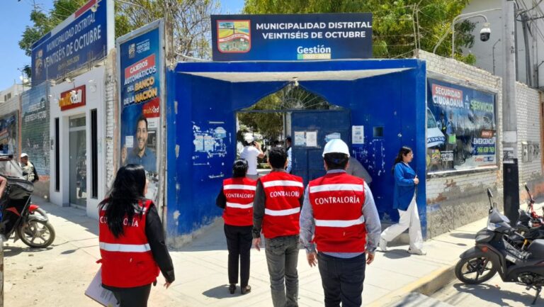 Contraloría detecta deficiencias en expediente técnico del nuevo palacio municipal de Veintiséis de Octubre