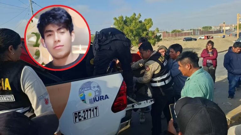 Joven fallece y una mujer queda herida en accidente de motocicleta en Piura