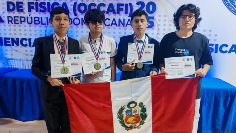 Jóvenes peruanos brillan en la Olimpiada Centroamericana y del Caribe de Física