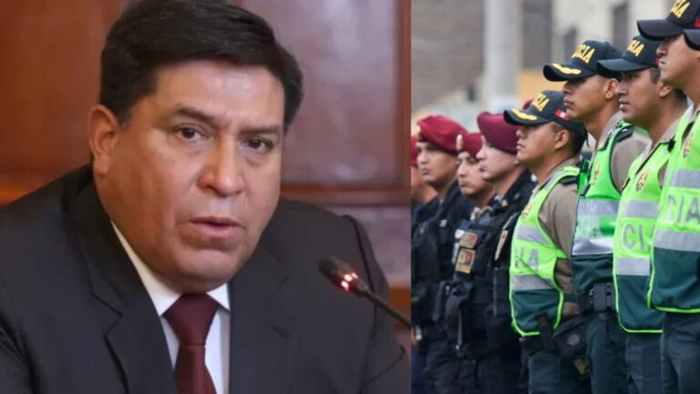 Ministro del Interior anuncia pedido de facultades para reformar la Policía Nacional