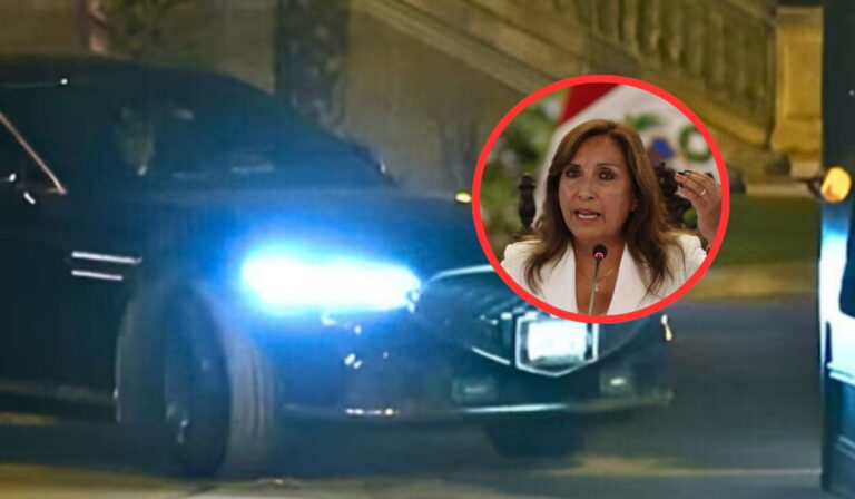 Dina Boluarte abandonó el Palacio de Gobierno tras ser vacada por el Congreso del Perú