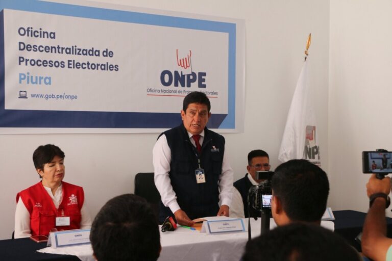 ONPE instala ODPE Piura para organizar elecciones primarias en Piura y Tumbes