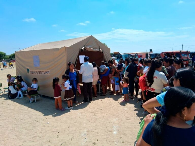 Más de 2,700 pobladores de Locuto y Tambogrande fueron atendidos por el programa Buenasalud de Cía. de Minas Buenaventura