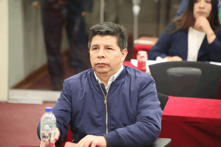 Pedro Castillo exige restitución de su mandato tras destitución de Dina Boluarte