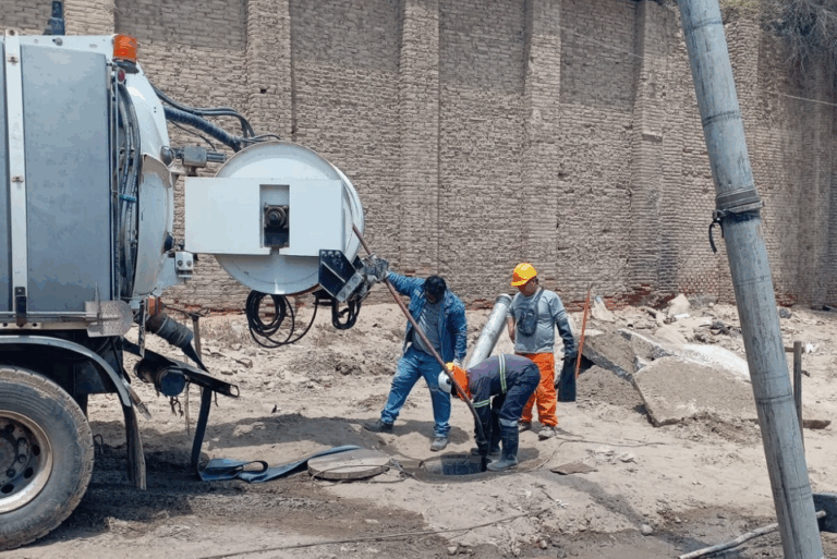 EPS Grau aclara que no tiene responsabilidad en aniego de aguas servidas en Catacaos