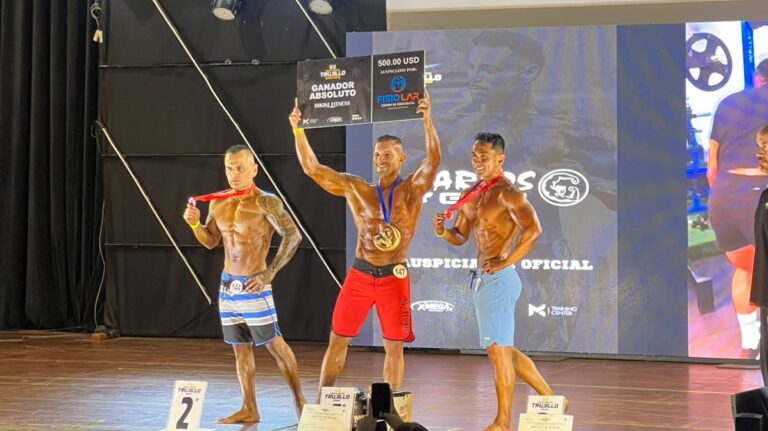 Atleta piurano Jorge Arturo Salazar gana el título Mister Trujillo 2025