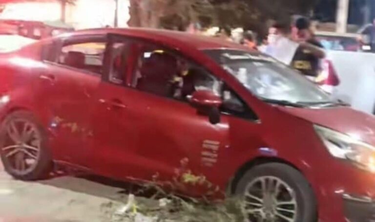 Conductor de taxi es asesinado a tiros en plena avenida Guardia Civil en Castilla